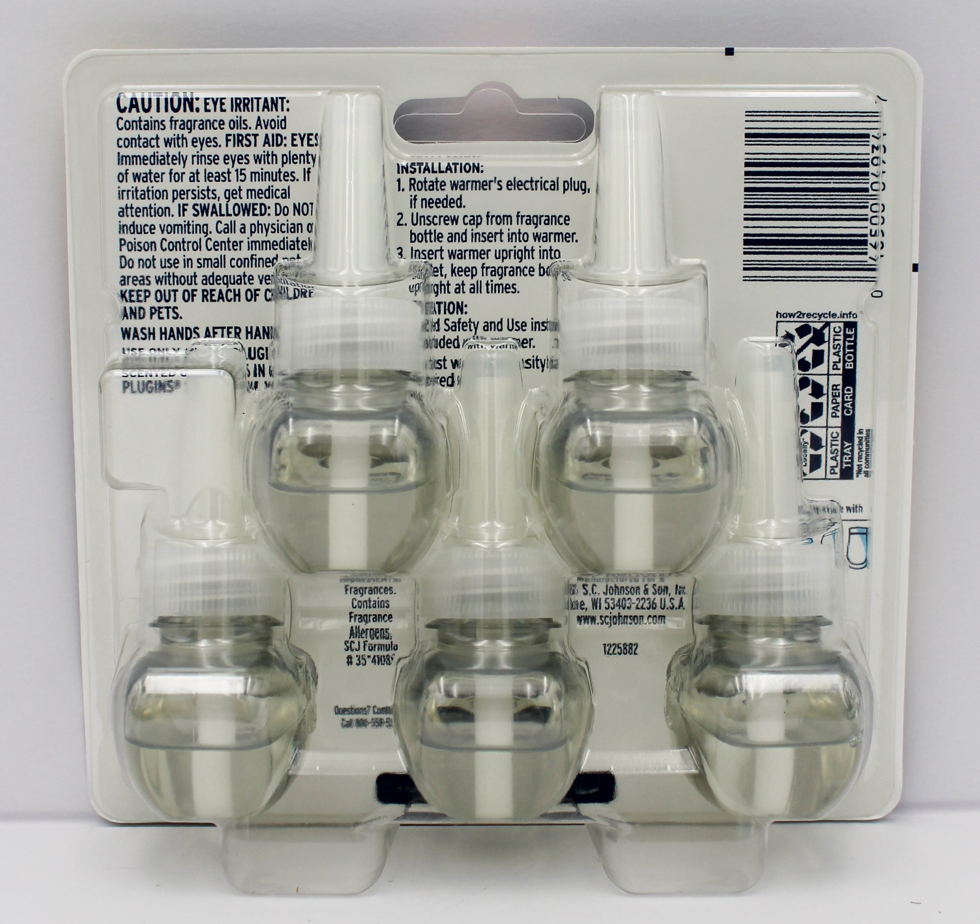 GLADE PLUGINS SCENTED OIL FRESH YUZU PEACH 5ct 0.67floz US