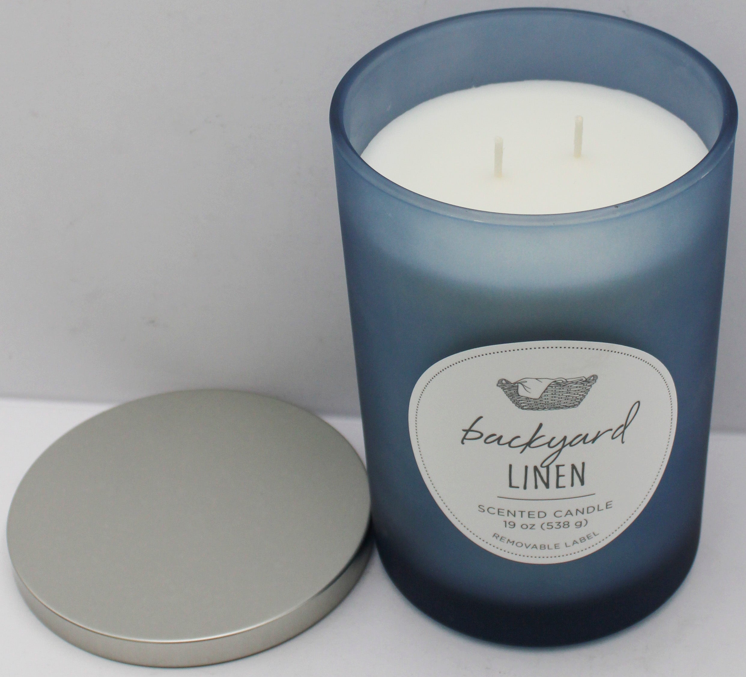 CHESAPEAKE BAY JAR CANDLE BACKYARD LINEN 19oz NI