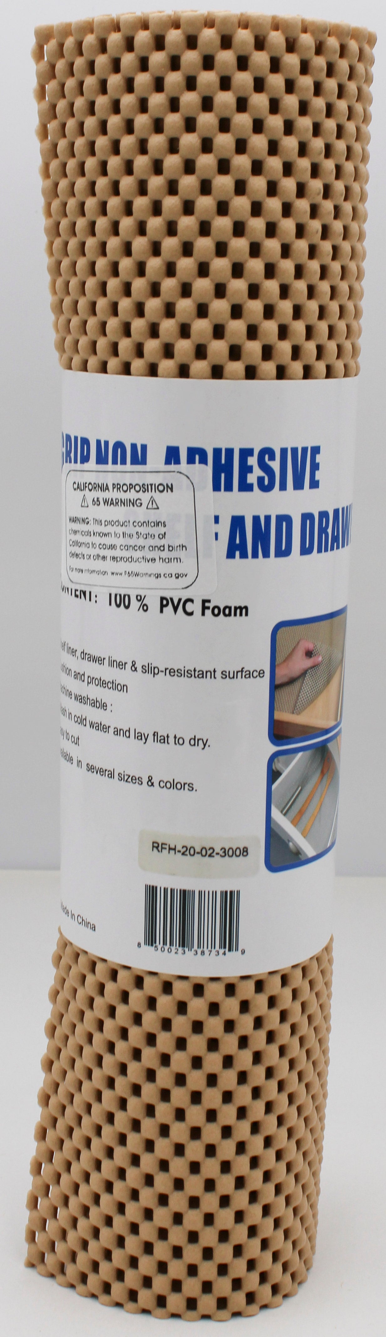 12x48" BEIGE SHELF LINER