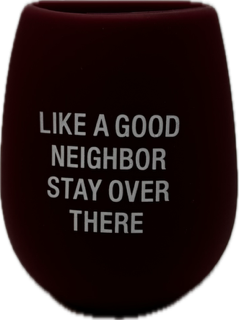 NEIGHBOR SILICONE WINE CUP 12.5oz