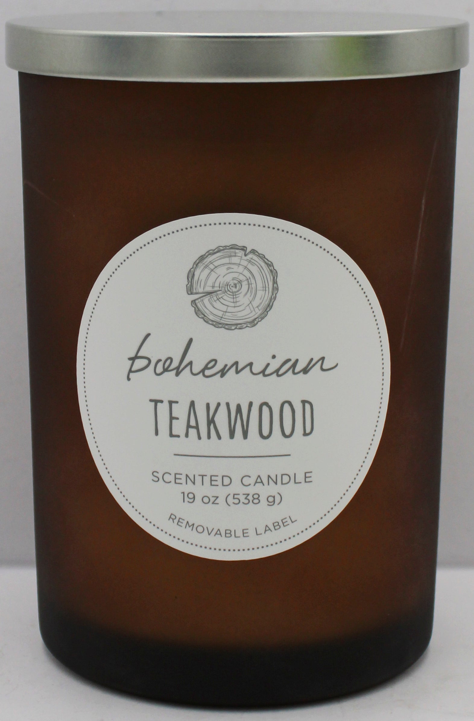 CHESAPEAKE BAY JAR CANDLE BOHEMIAN TEAKWOOD 19oz NI