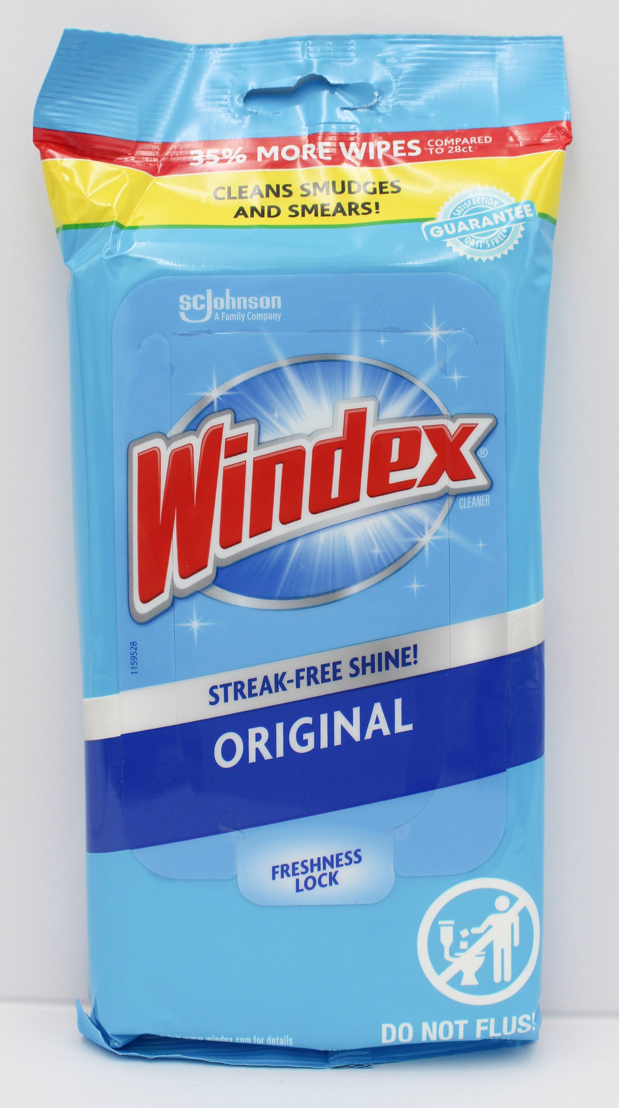WINDEX ORIGINAL GLASS WIPES 38ct US