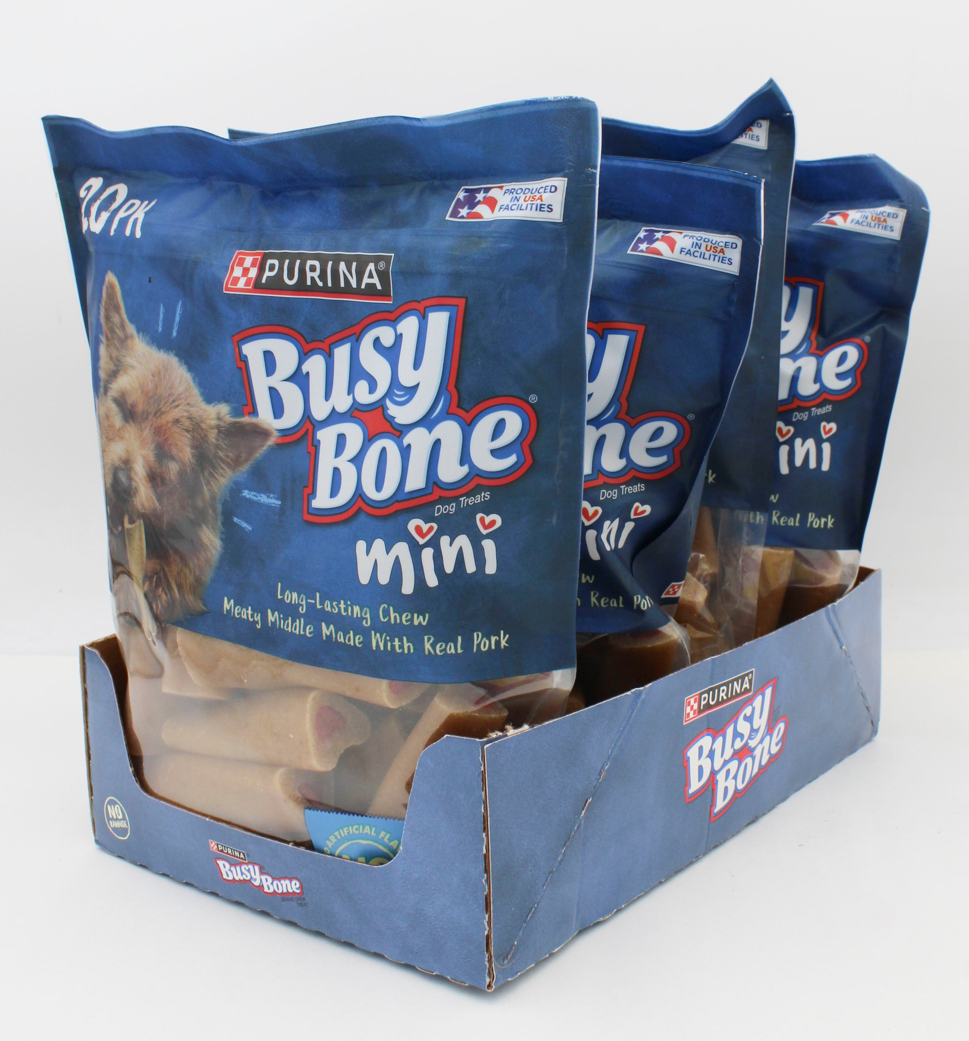 PURINA BUSY BONE MINI DOG CHEWS 35oz BB 11.30.26 NI