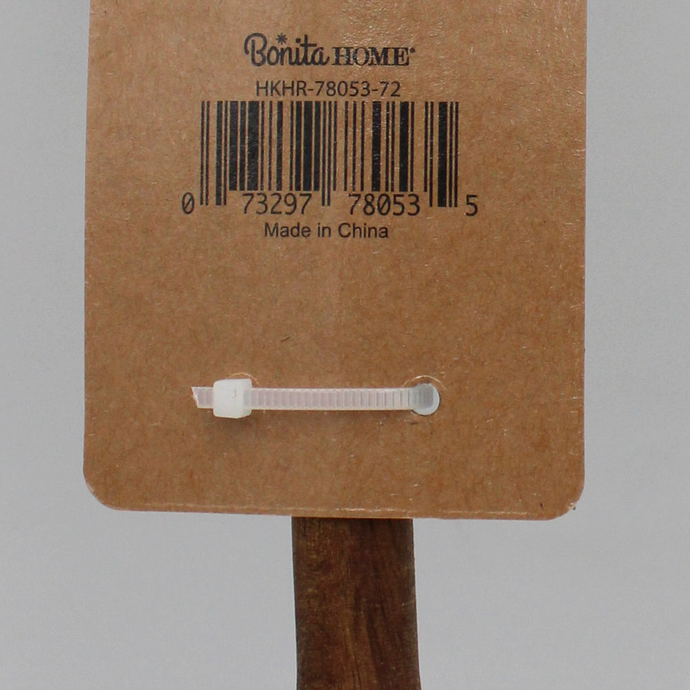 10in Acacia Salad Spoon SS Handle