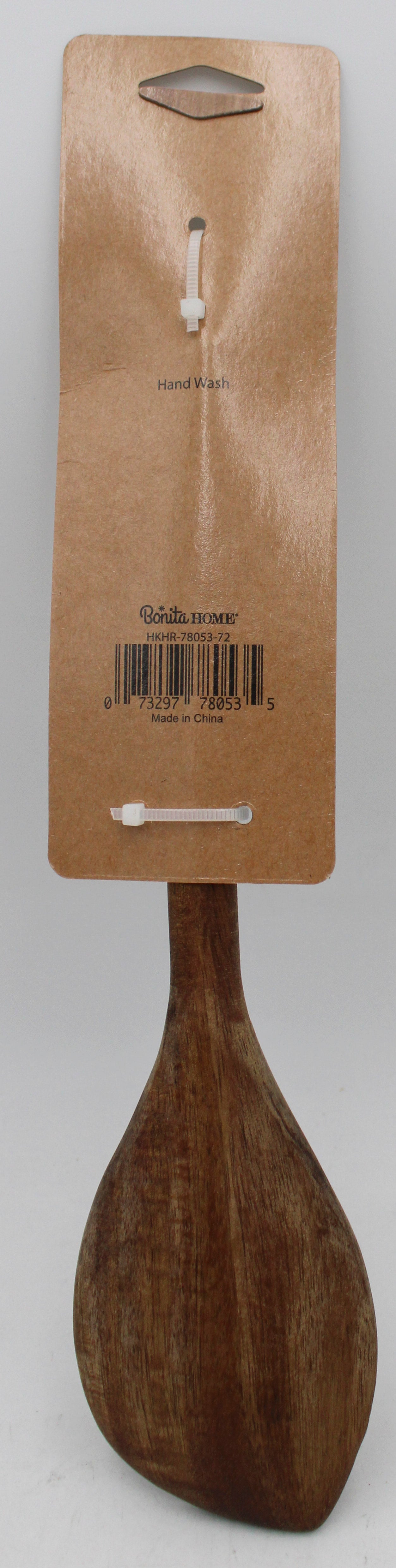 10in Acacia Salad Spoon SS Handle