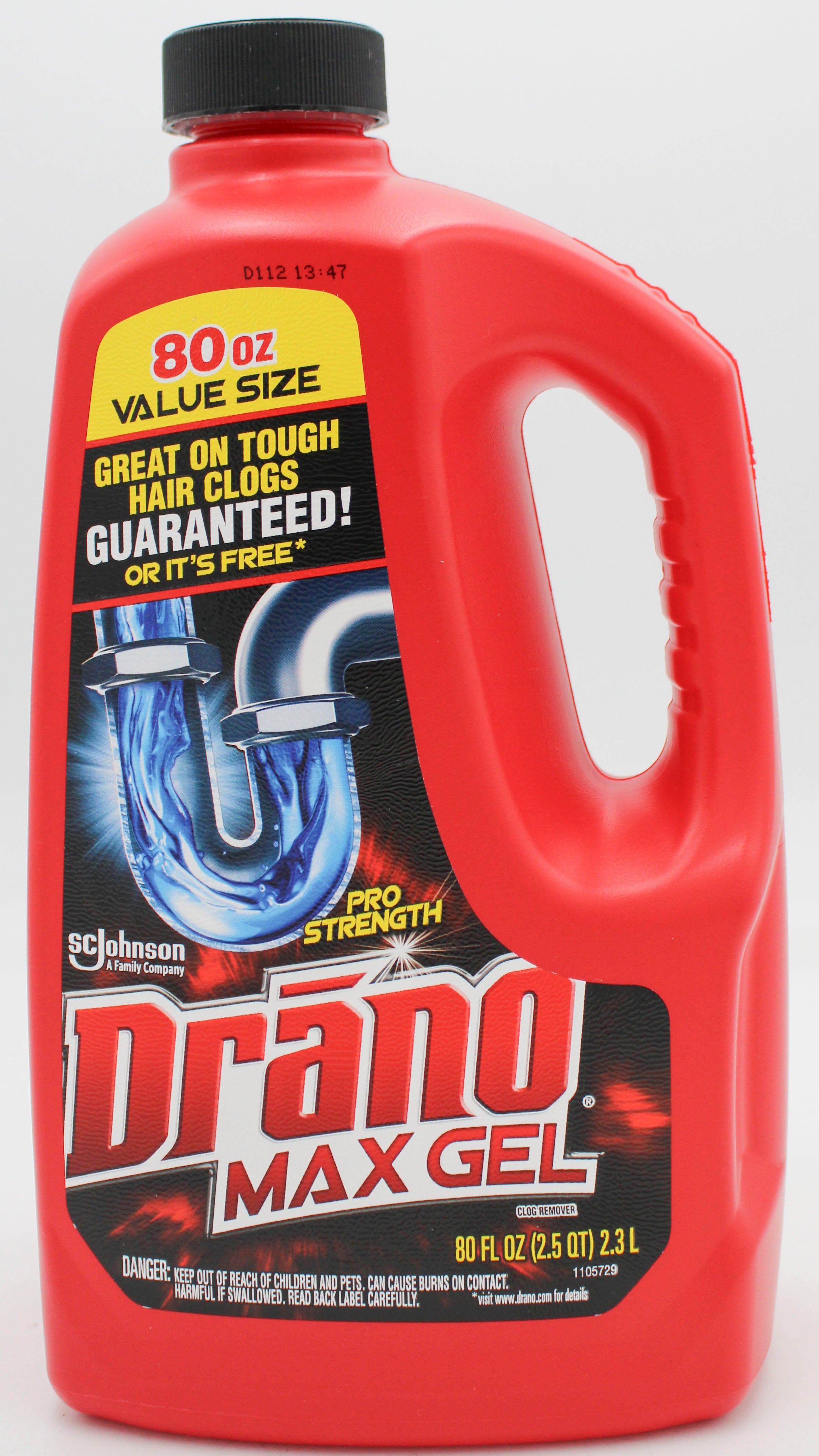 SP DRANO CLOG REMOVER 80oz-MAX GEL