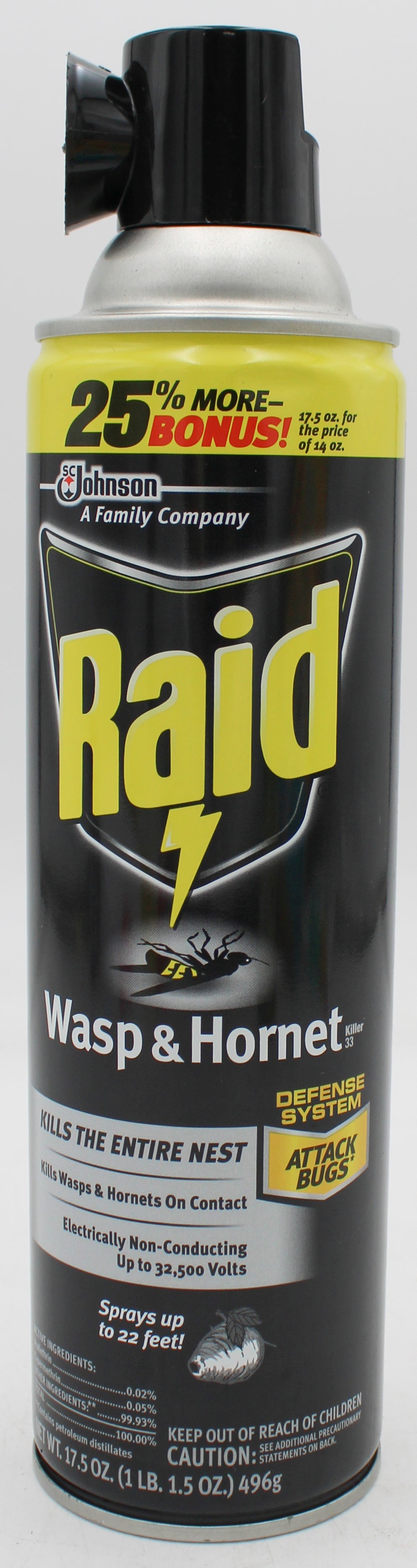 SP RAID WASP + HORNET SPRAY 17.5oz