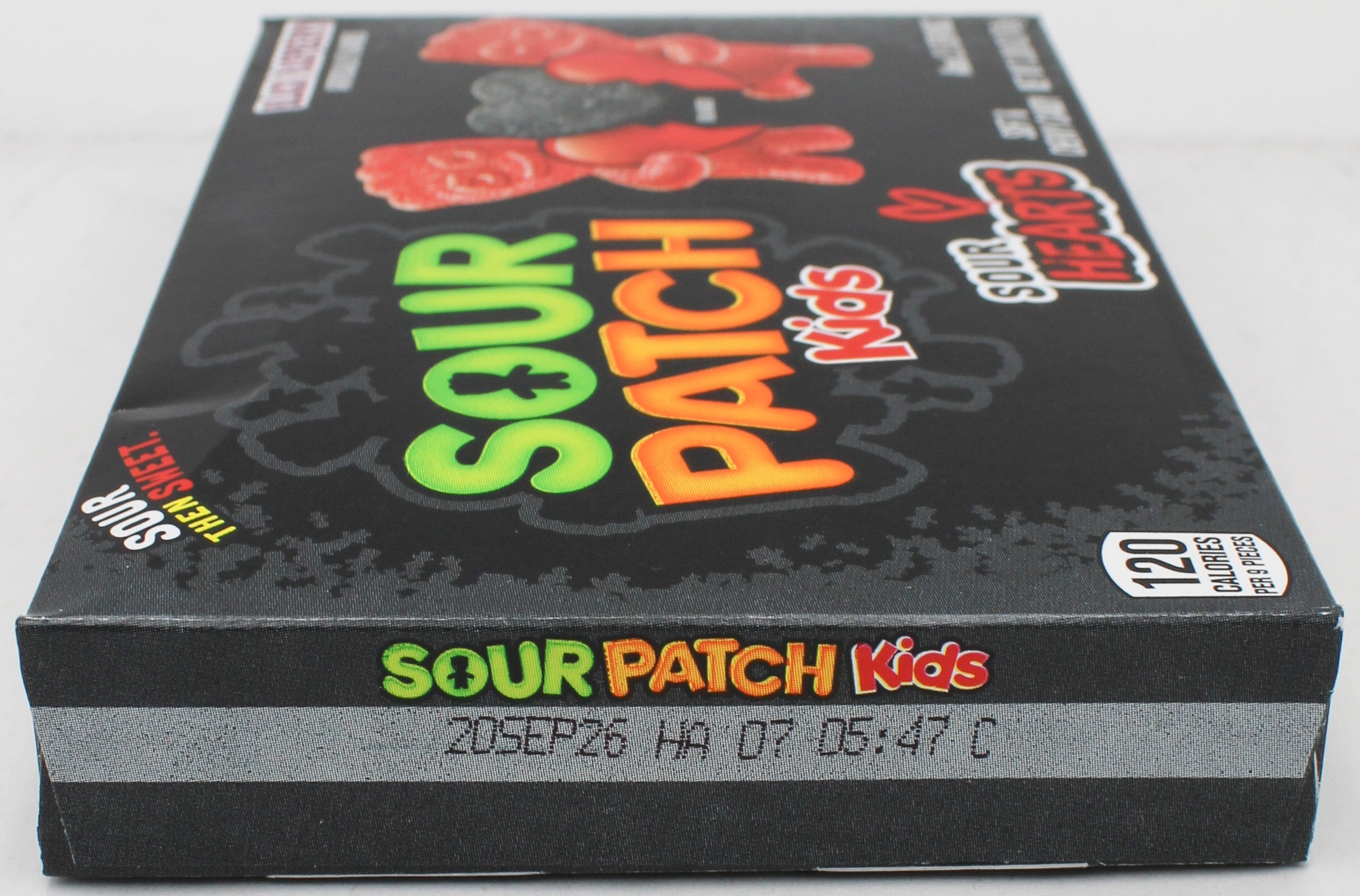 SOUR PATCH KIDS SOUR HEARTS THEATRE BOX 3.08 Oz BB 9/20/26
