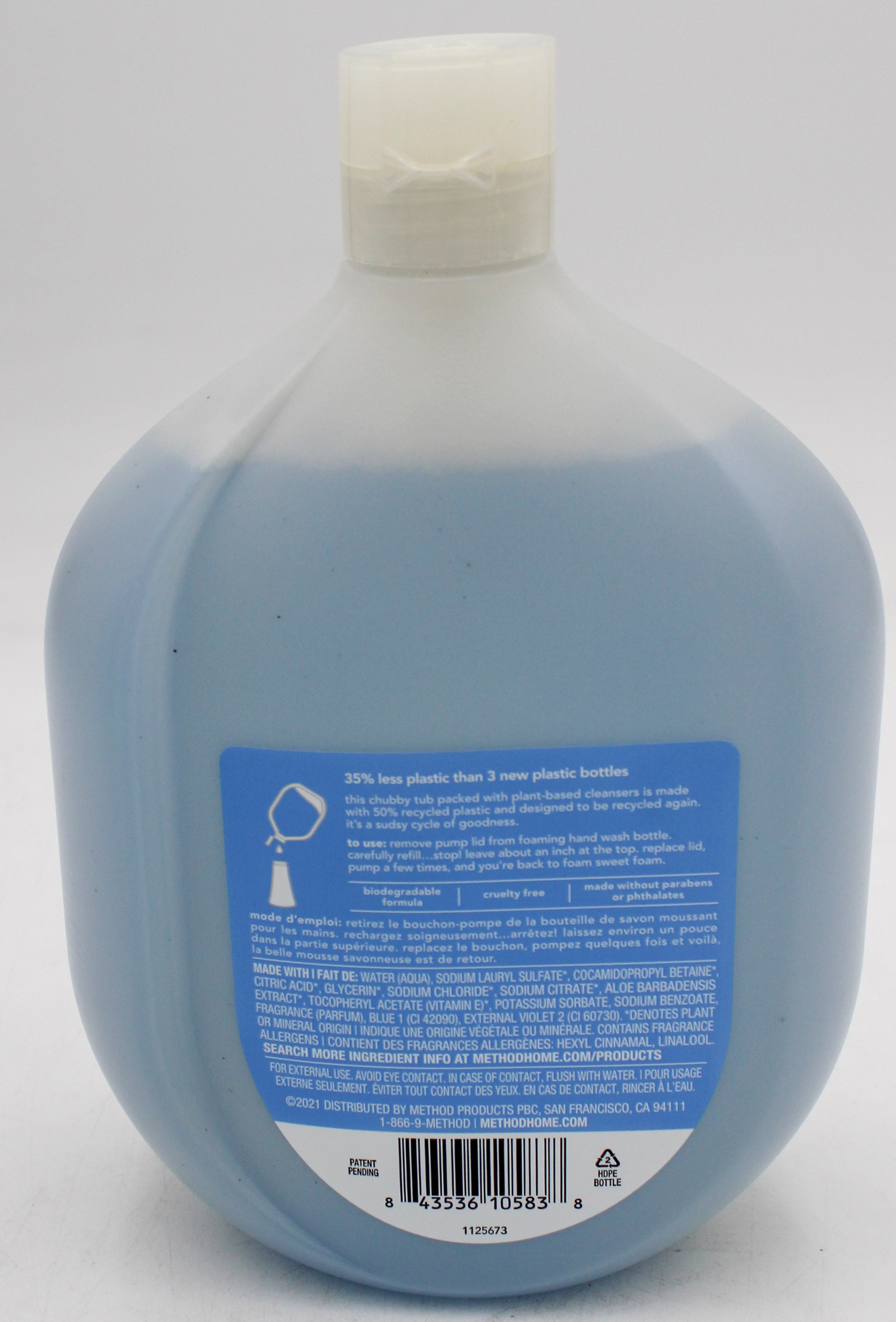 SP METHOD FOAMING HAND WASH REFILL 28oz SEA MINERALS
