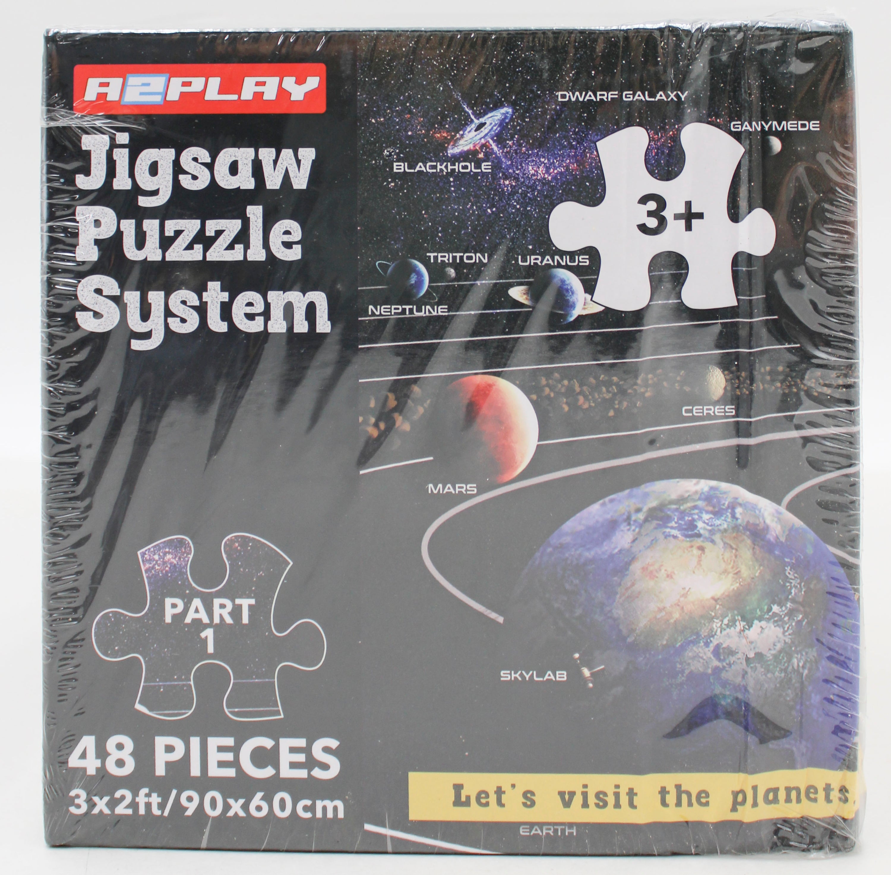 REPLAY 48pc JIGSAW PUZZLE SYSTEM 3' x 2'
