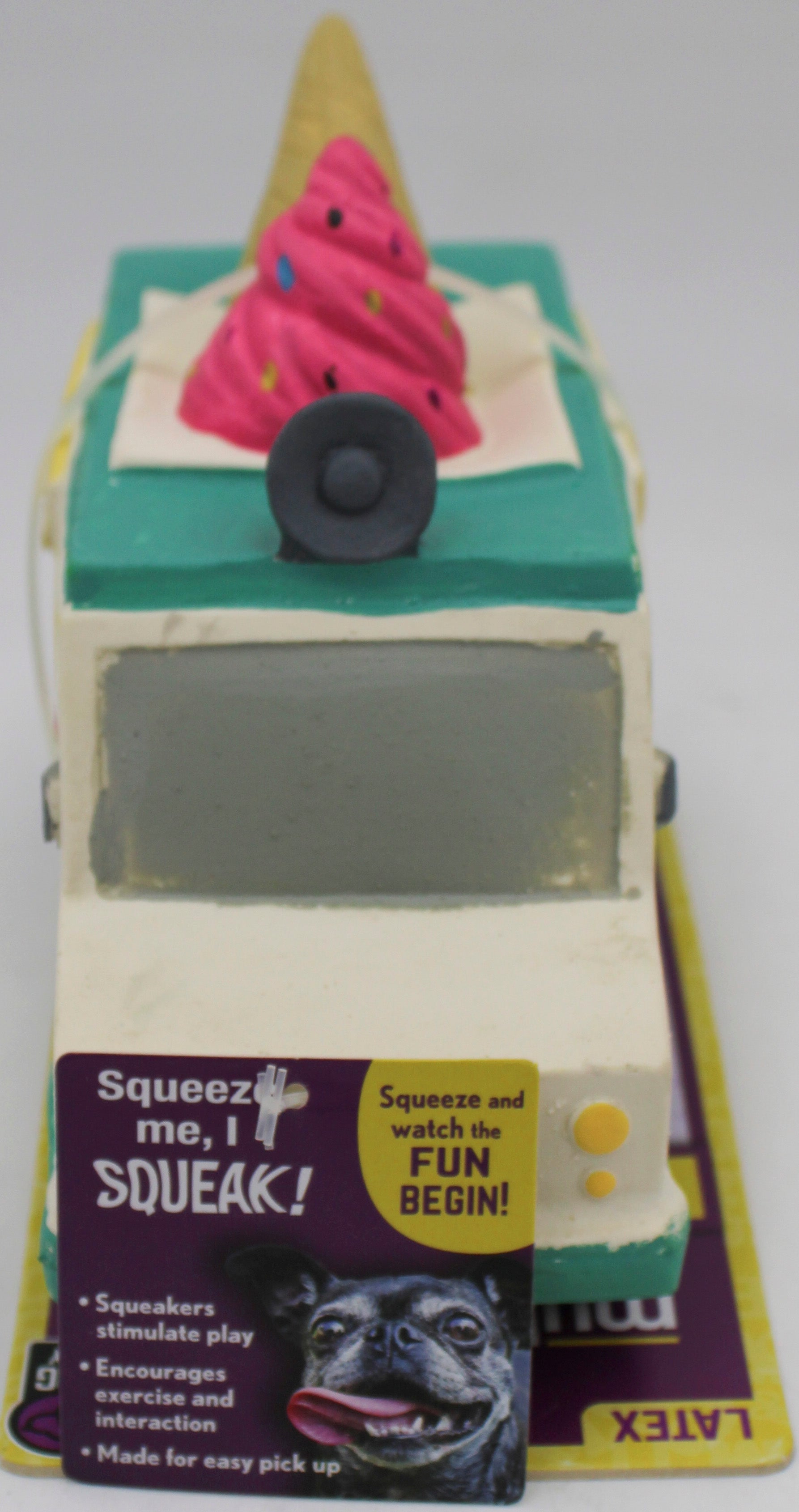 MULTIPET ICE CREAM TRUCK (LATEX) DOG TOY - 6.5"
