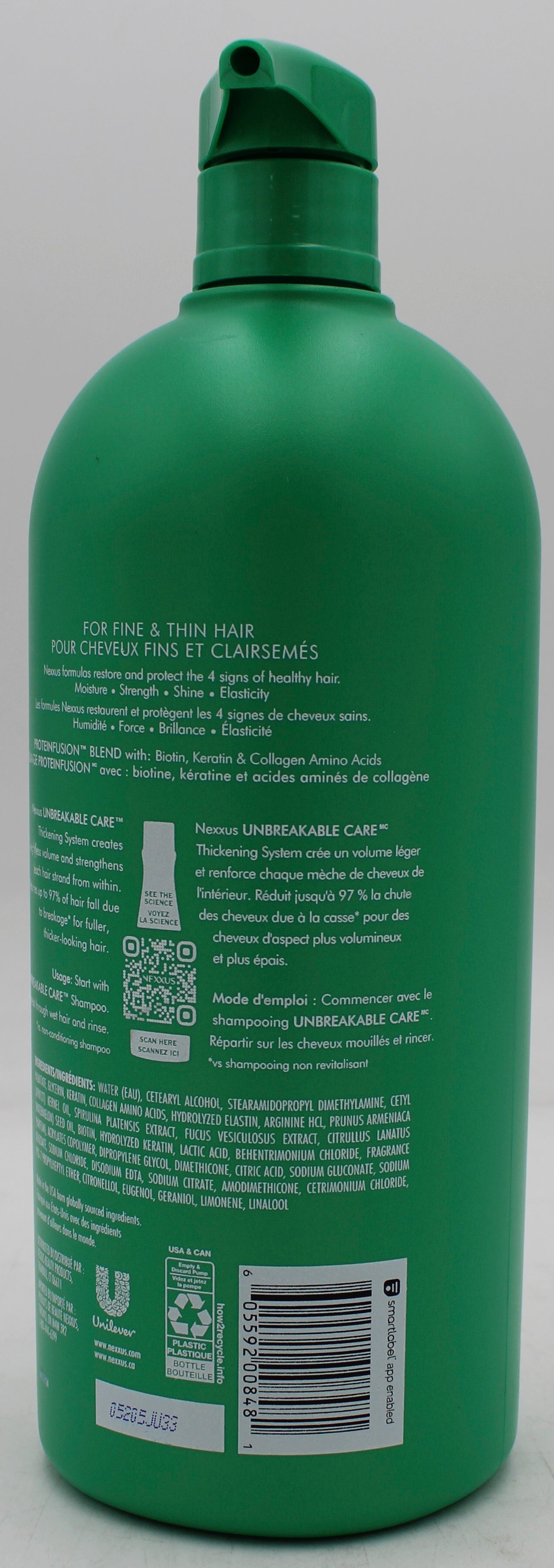 NEXXUS CONDITIONER UNBREAKABLE CARE 32oz/946ml