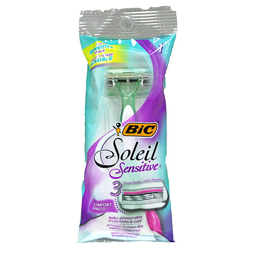 BIC SOLEIL SHAVER 1CT-SENSITIVE