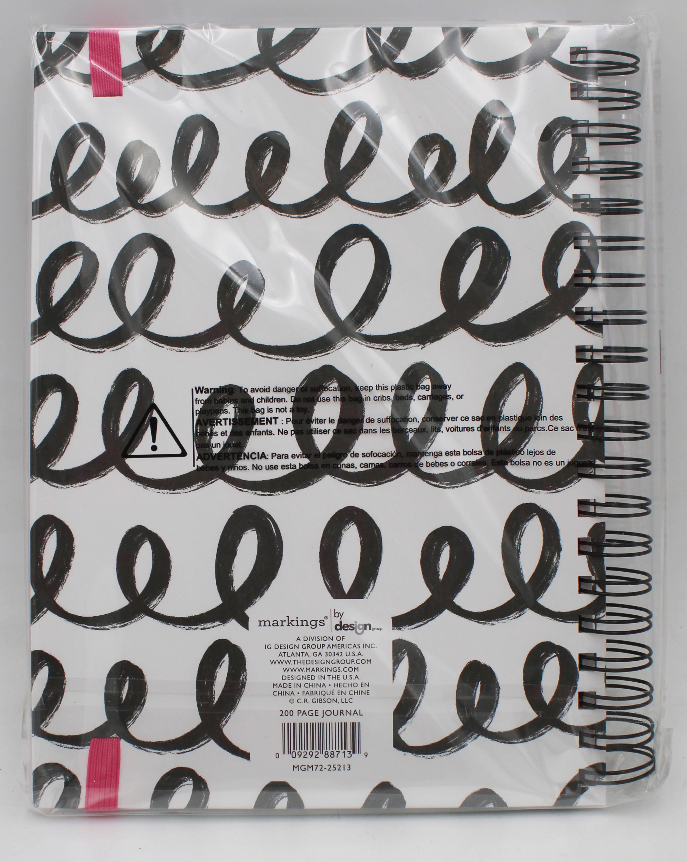 CR GIBSON DOODLES WIRE JOURNAL