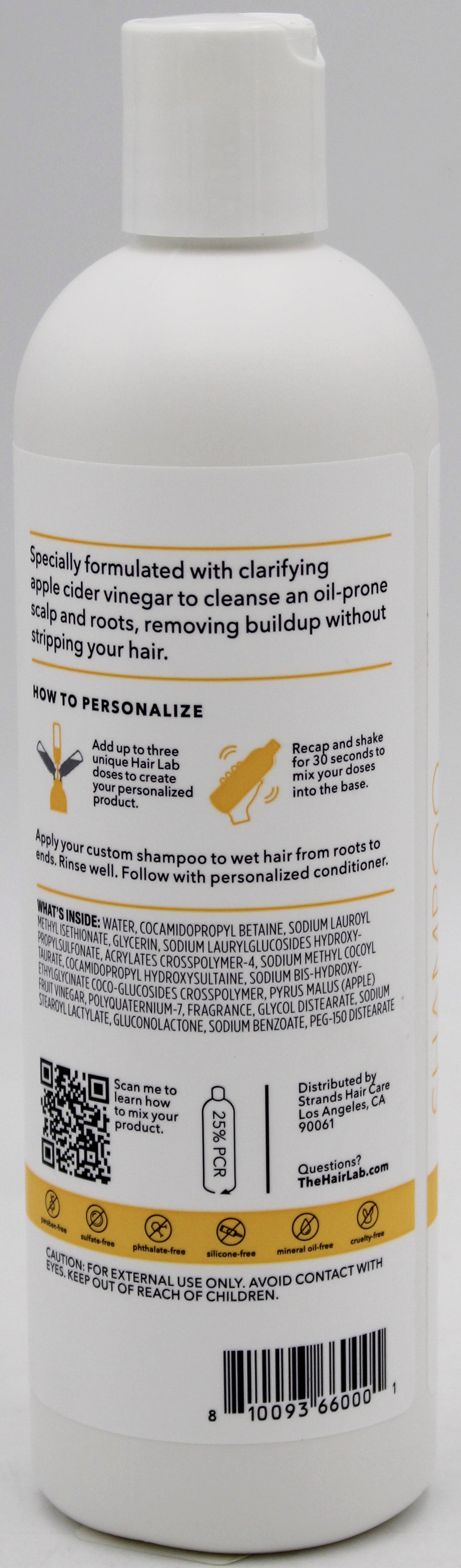 THE HAIR LAB SHAMPOO 11oz - CLARIFYING