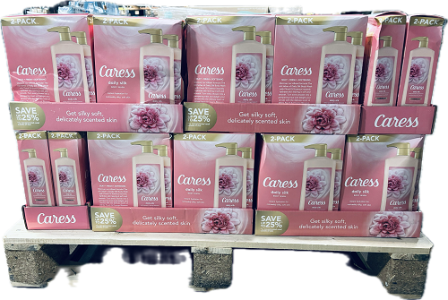 CARESS BODY WASH DAILY SILK 125CT 2PK 25.4oz FLORAL OIL ESSENCE