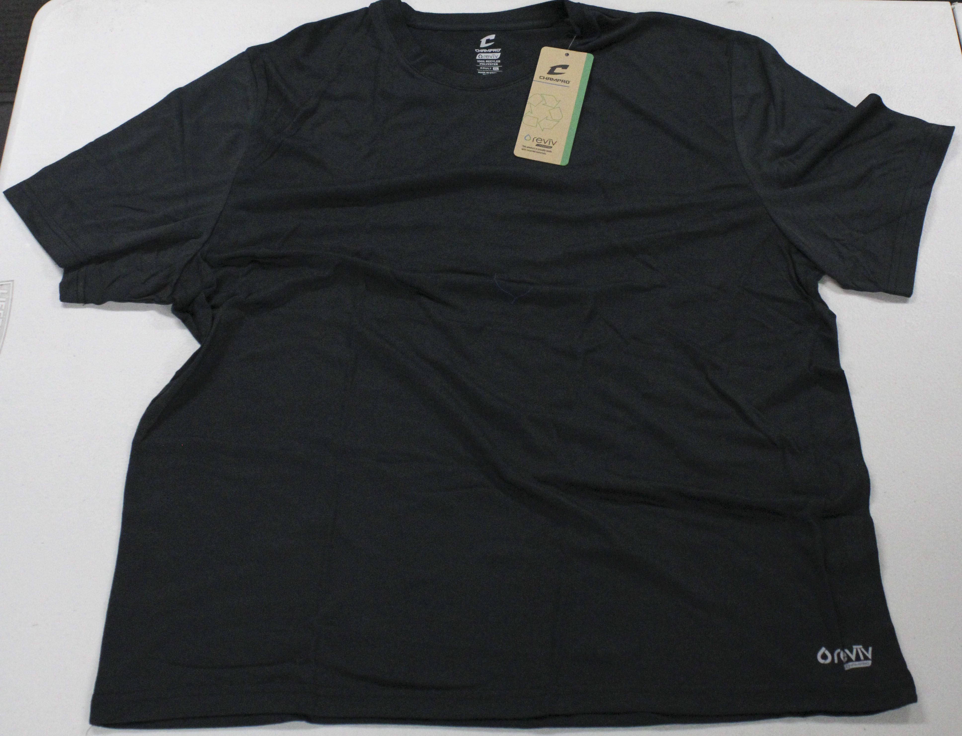 T-SHIRT - ADULT - BLACK - XL