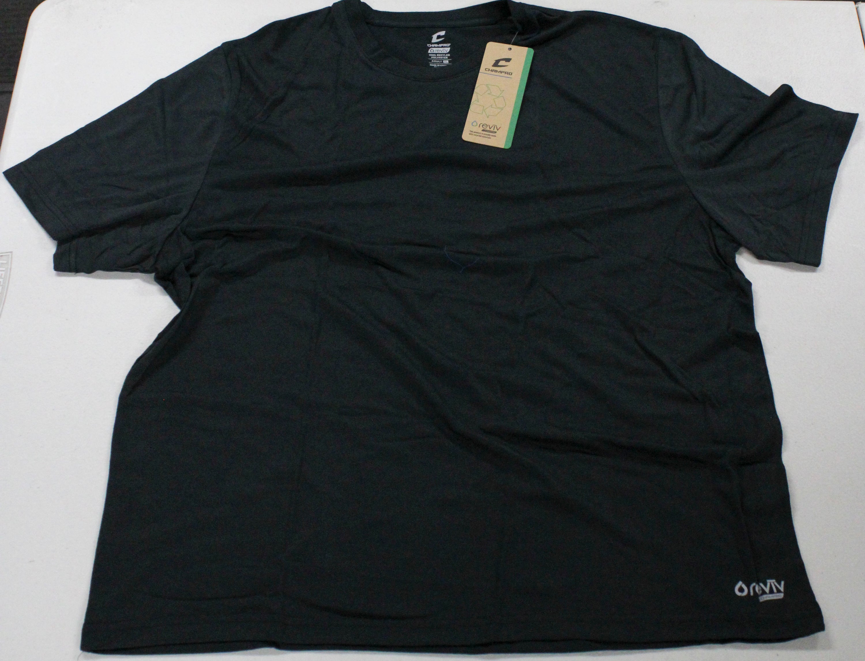 T-SHIRT - ADULT - BLACK - XL