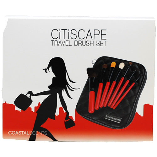 CITISCAPE TRVL MAKEUP BRUSH SET 7PC