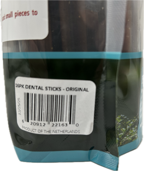 16 PK DENTAL STICKS EXPIRATION DATE: 2/2027