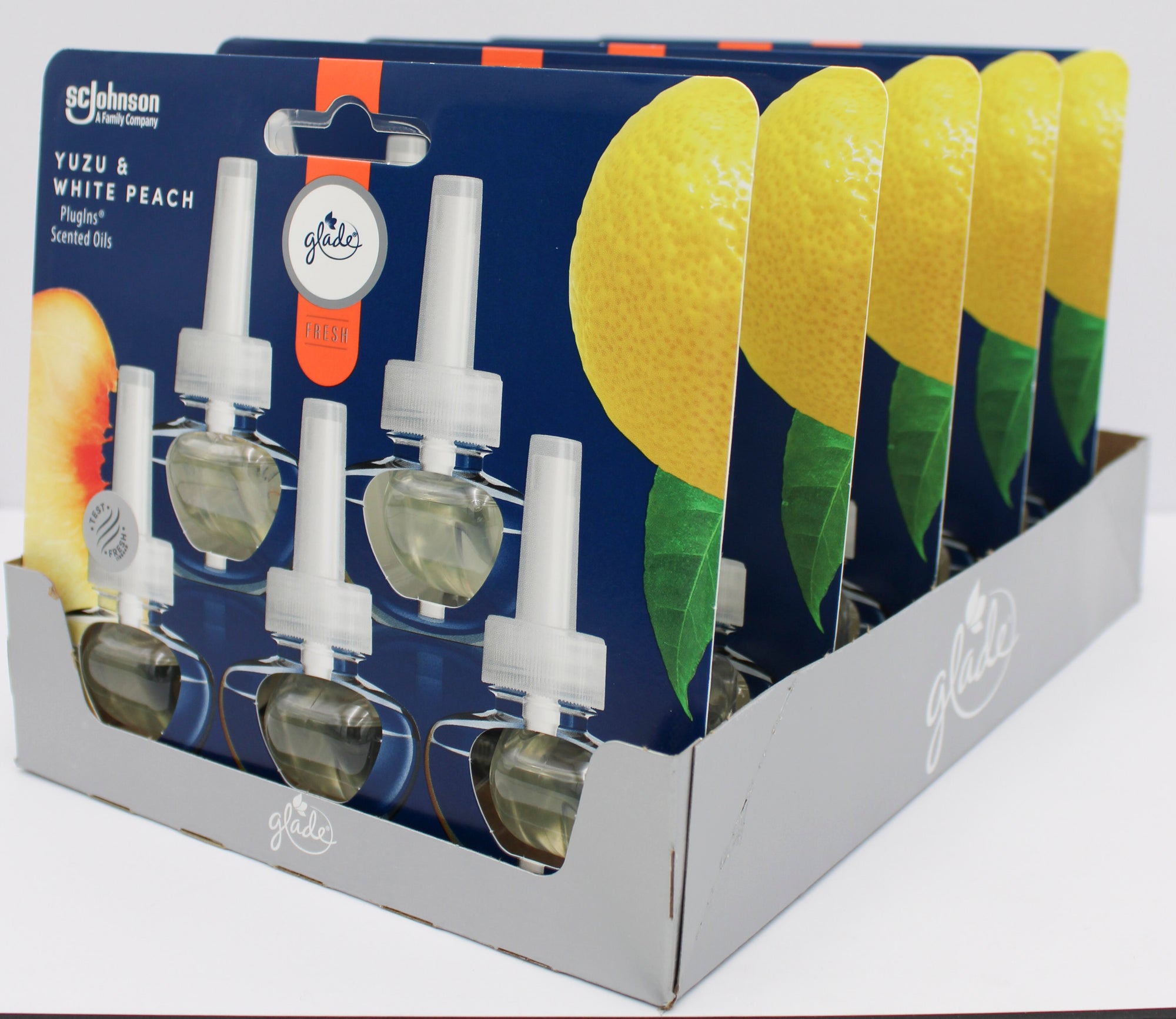 GLADE PLUGINS SCENTED OIL FRESH YUZU PEACH 5ct 0.67floz US