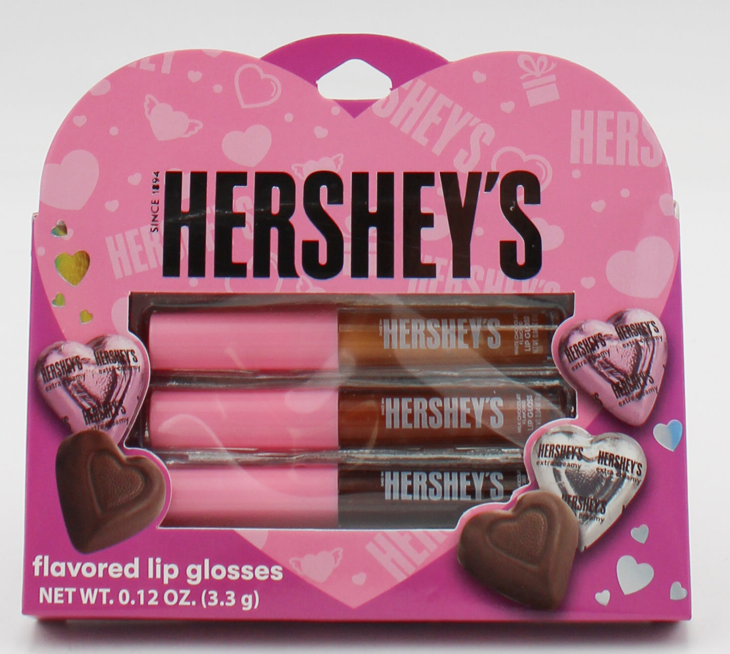 HERSHEY - FLAVORED LIP GLOSS SET 3ct NI