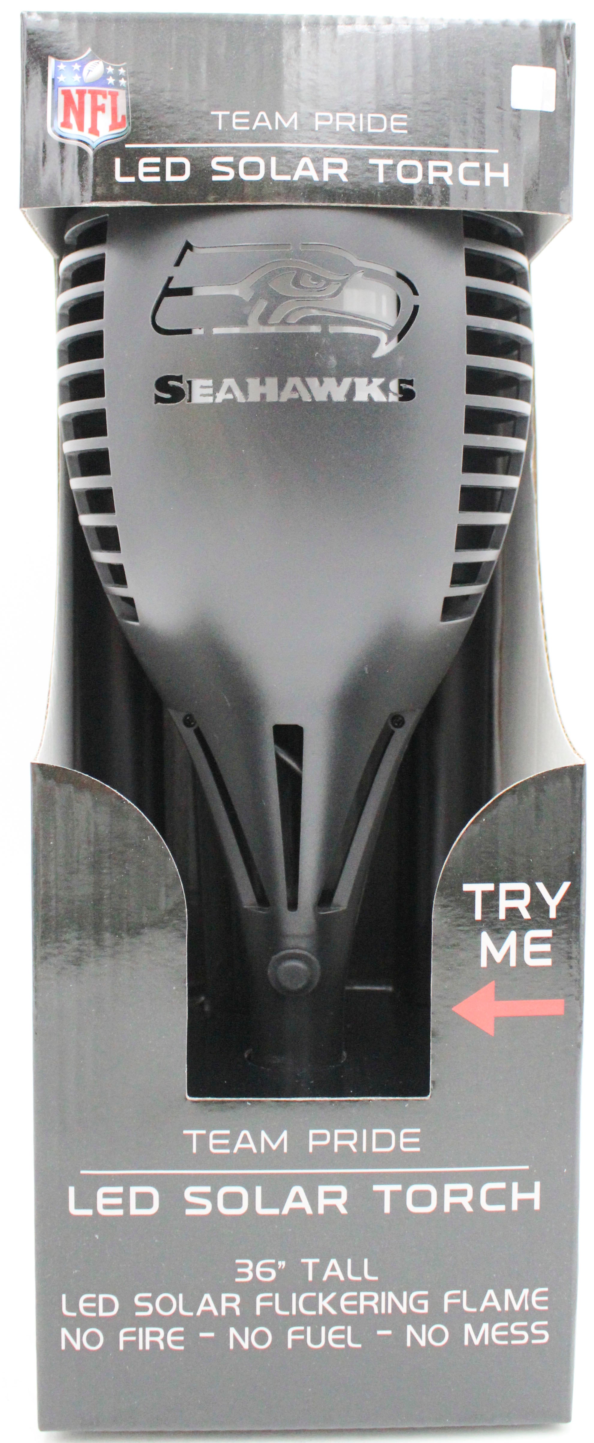 SEATTLE SEAHAWKS LED SOLAR TORCH  36"