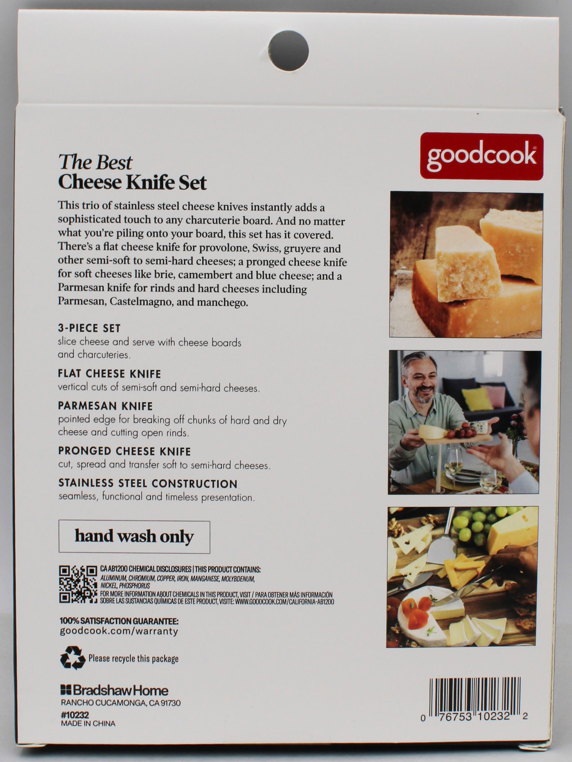 3PC CHEESE SERVING SET