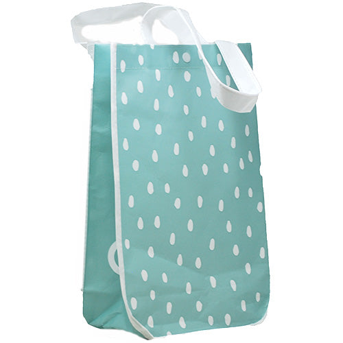 SP TARGT REUSEABL TOTE/BAG-BLUE W/DOTS