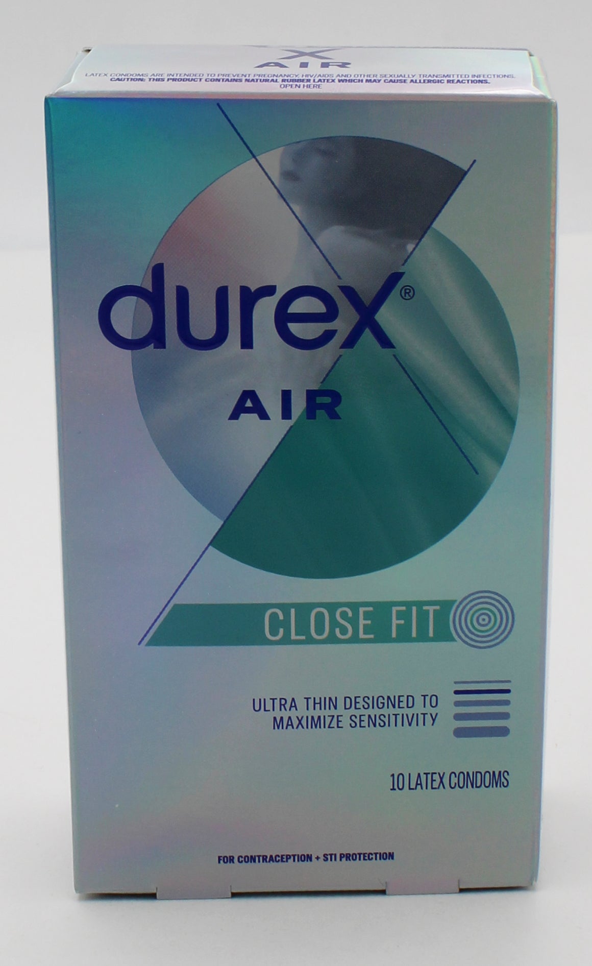 DUREX 10 PACK CONDOMS AIR CLOSE FIT EXP 7/2027