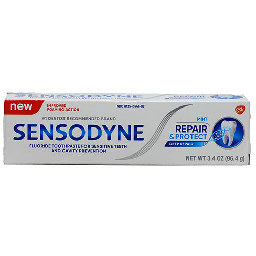 Sensodyne Repair & Protect Toothpaste 3.4oz – Exp 12/2025