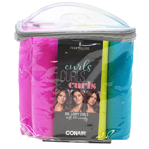 SP CNAIR BIG LOPPY FOAM ROLLERS 8ct NI
