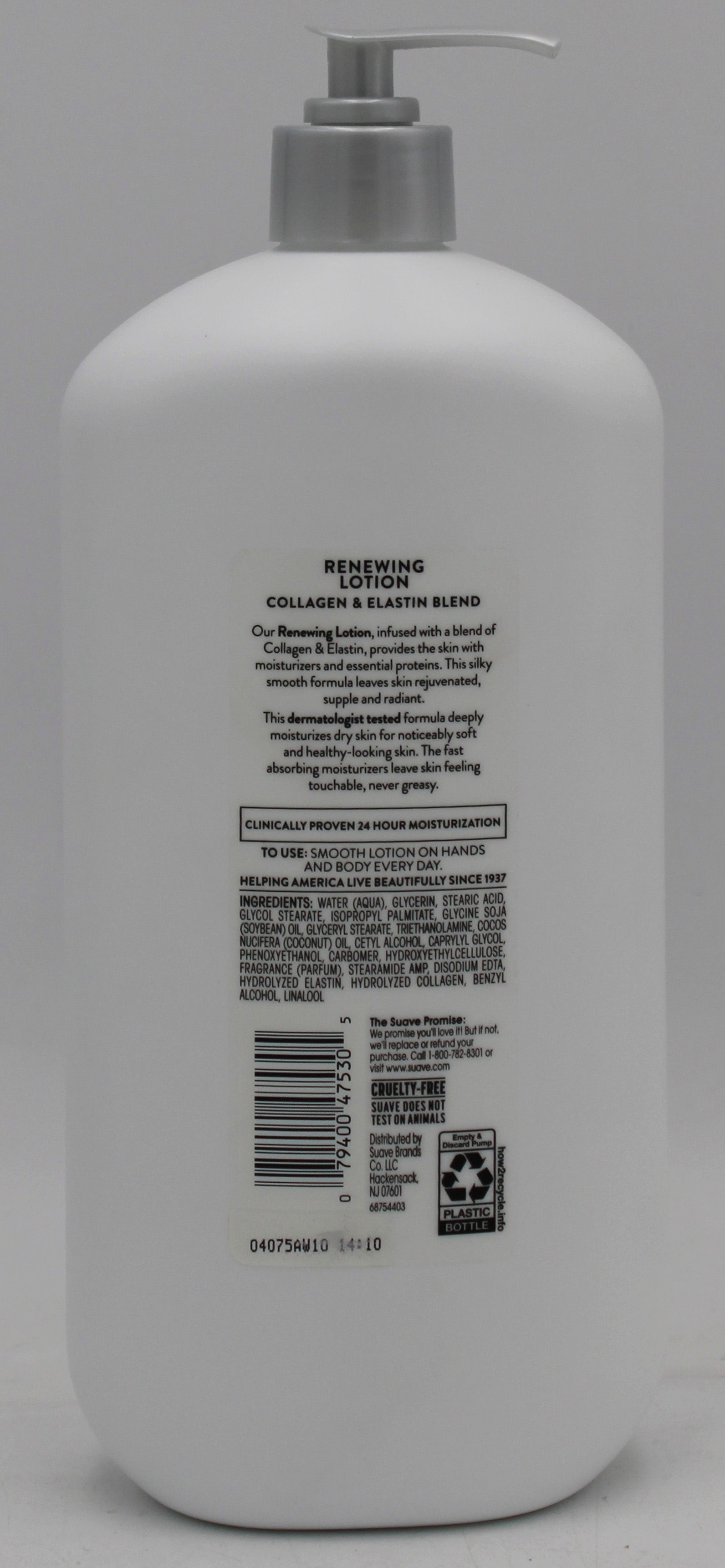 SUAVE LOTION COLLAGEN & ELASTIN BLEND 32oz