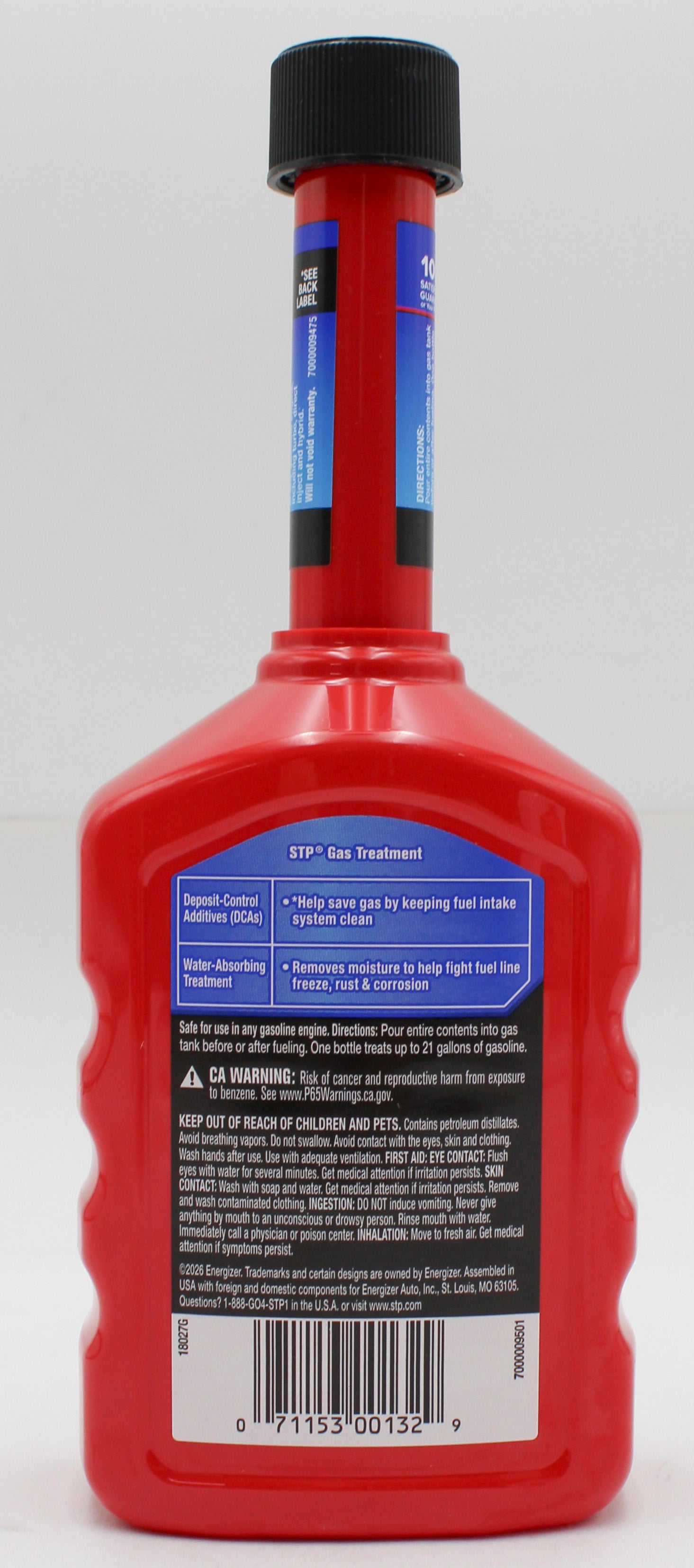 STP GAS TREATMENT 12 Oz.