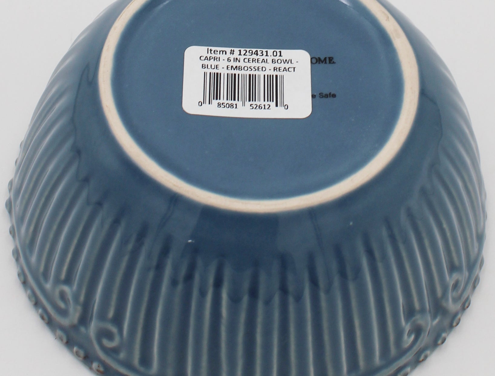 GIBSON HOME CEREAL BOWL - BLUE 6in NI