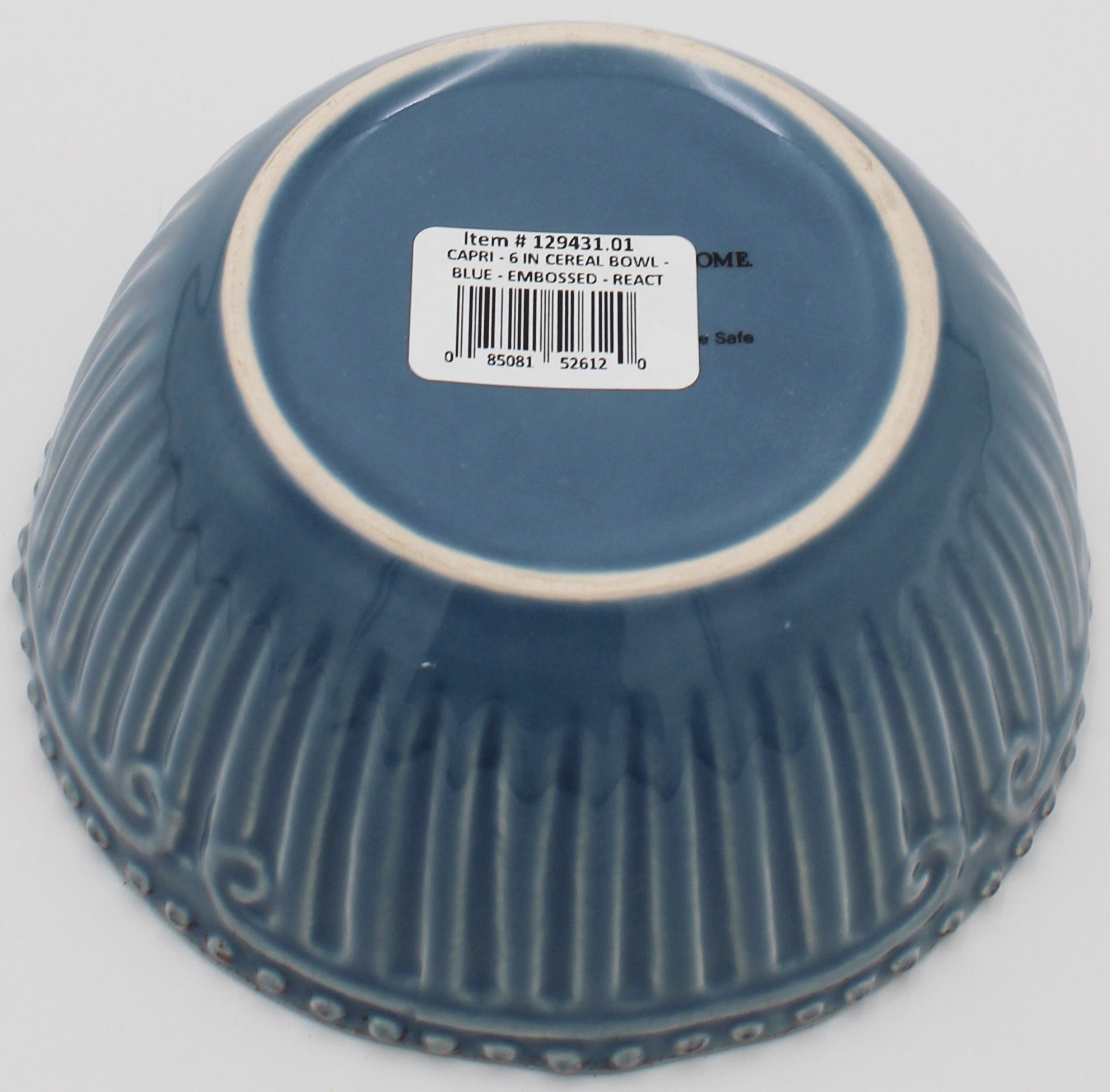 GIBSON HOME CEREAL BOWL - BLUE 6in NI