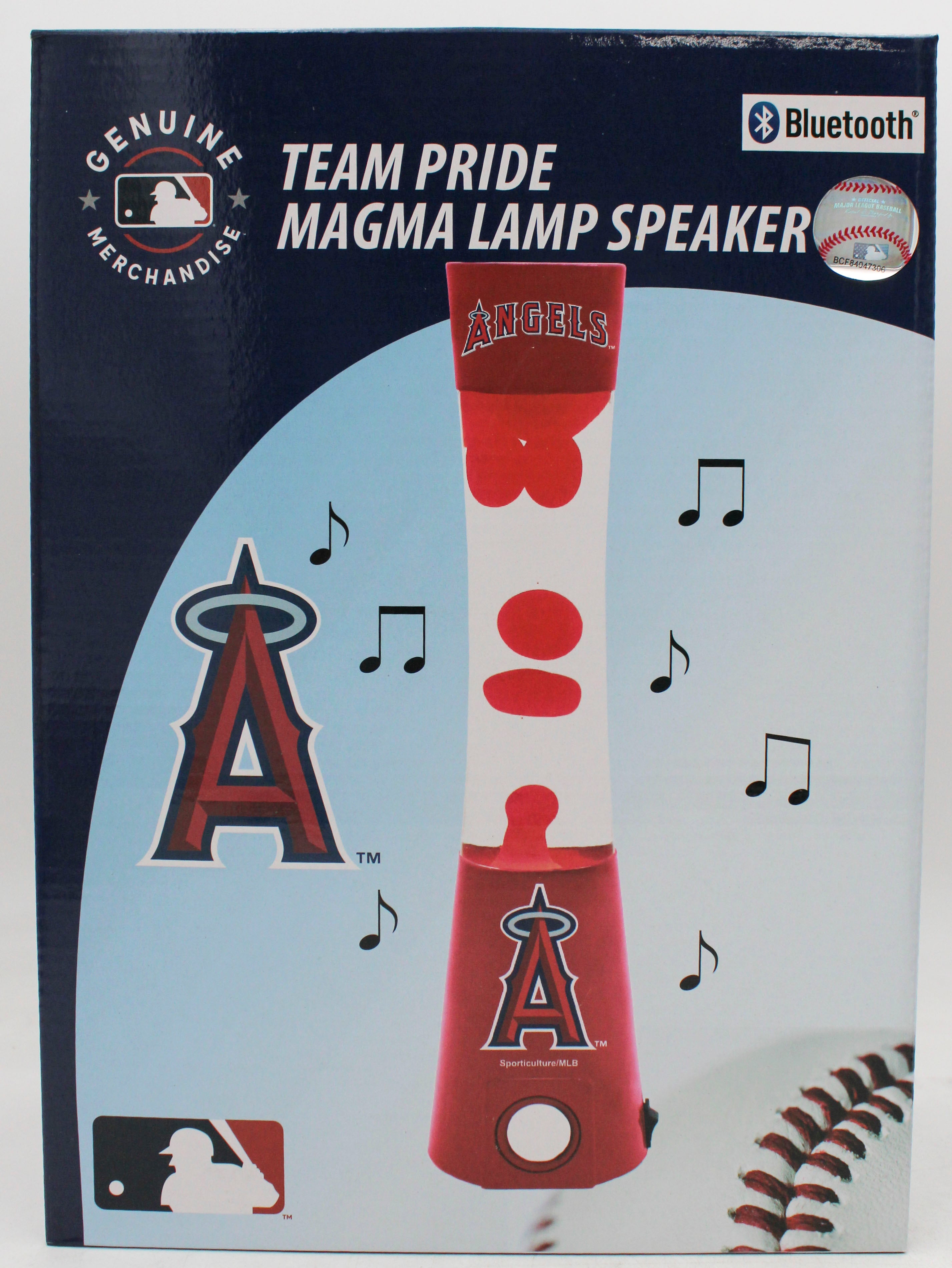 MLB LOS ANGELES ANGELS LAVA LAMP SPEAKER 16.5"