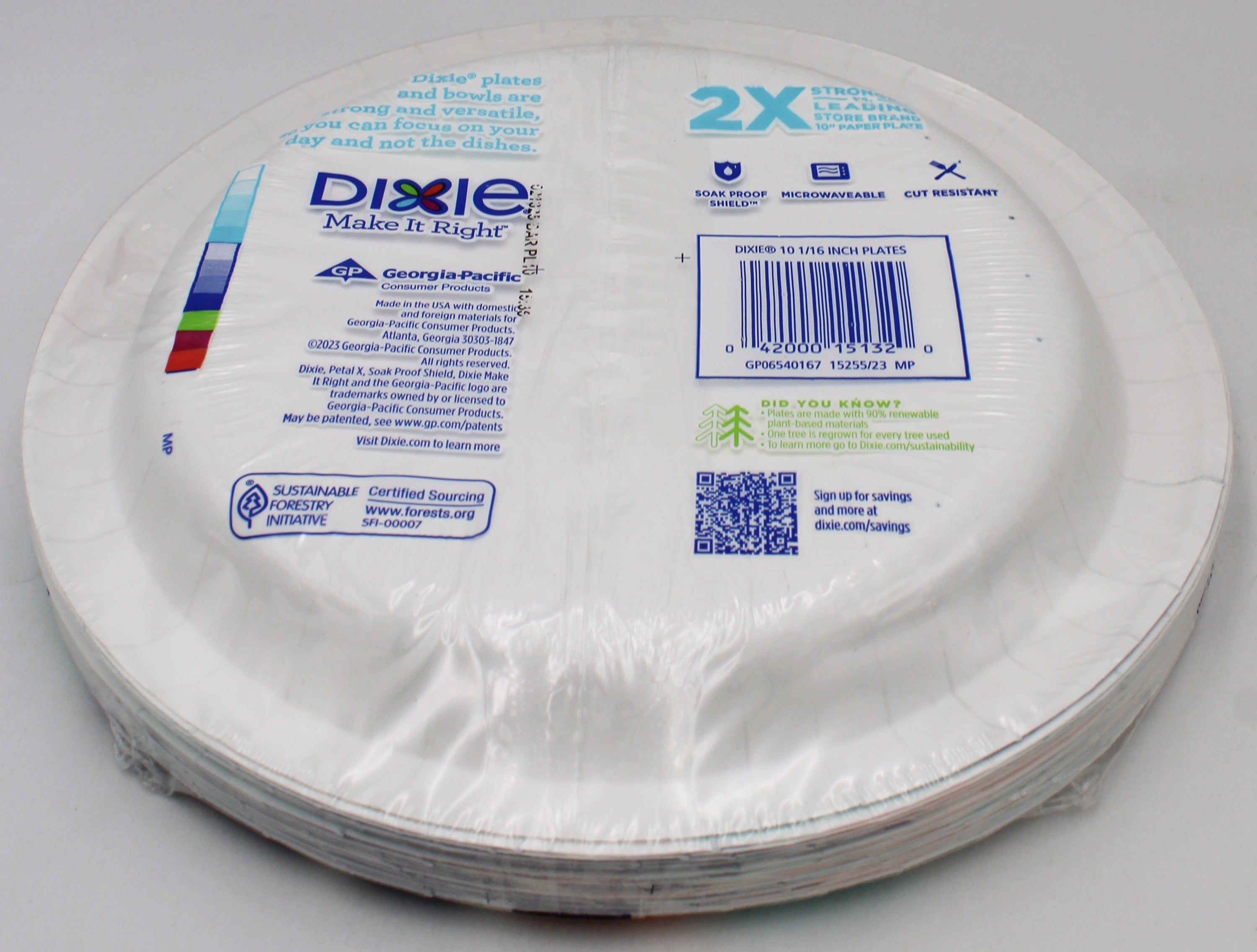 DIXIE PLATES 10 1/16 IN 26CT