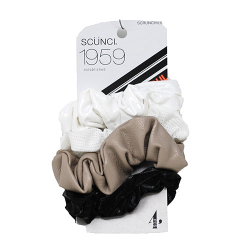 SCUNCI 1959 HAIR SCRUNCHIE 4CT-ASST($7.99)NI
