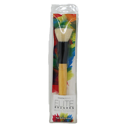 COASTAL SCENTS BAMBOO FLAT BUFFER BRUSH-ELITE