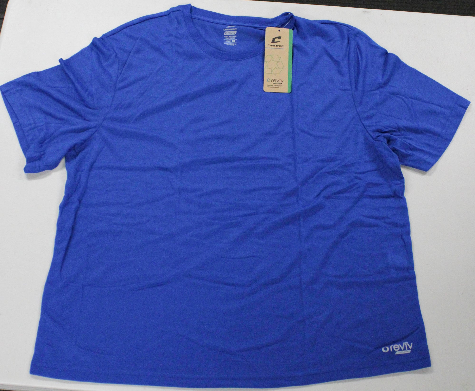 T-SHIRT - ADULT -ROYAL BLUE- XL