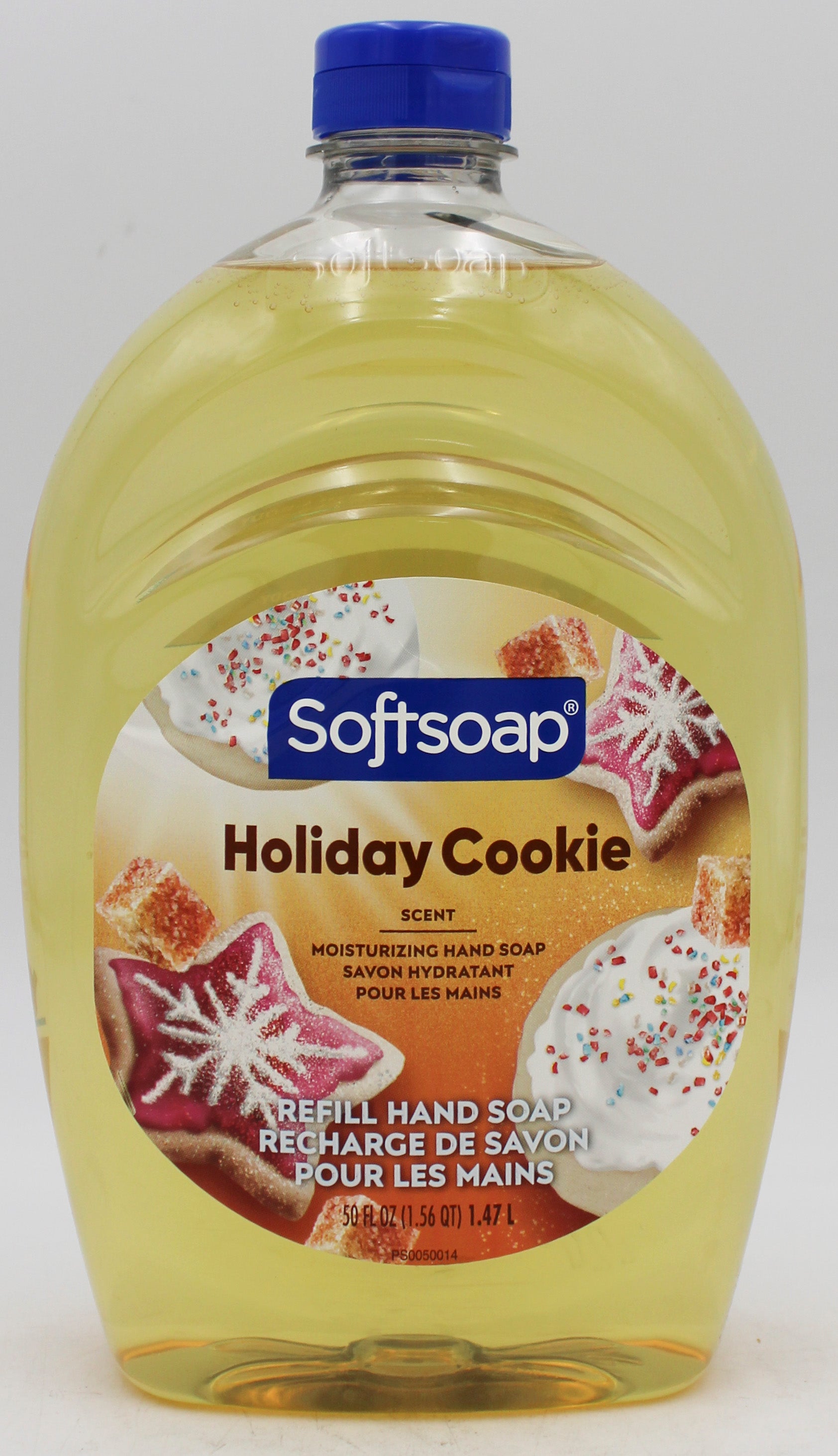 SOFTSOAP LIQUID HAND SOAP REFILL HOLIDAY COOKIE 50floz/1.47L NI