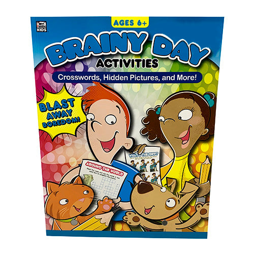 SP BRAINY DAY ACTIVITIES AGE 6+ $6.98
