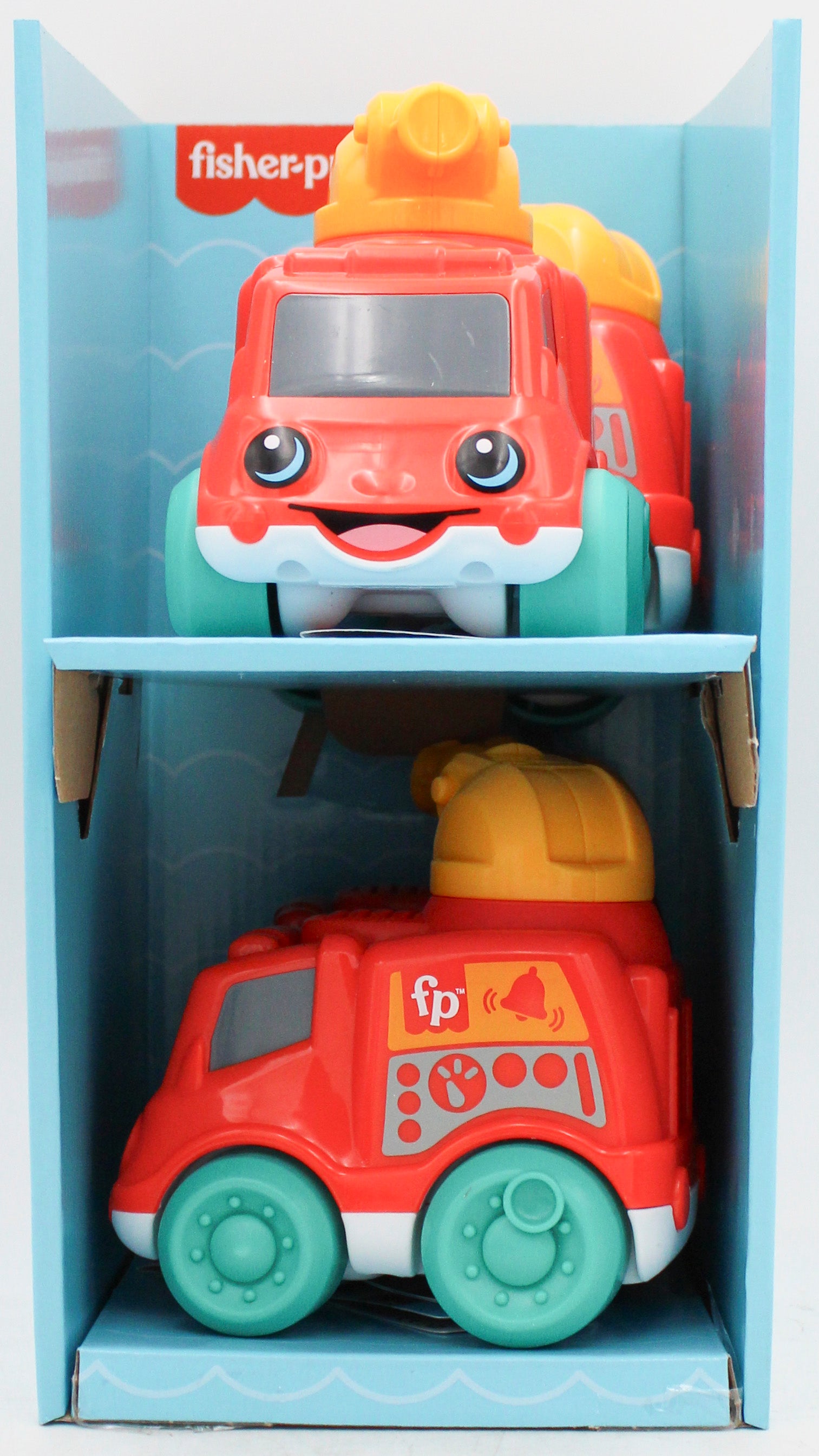 FISHER-PRICE CHIME & RIDE FIRE TRUCK
