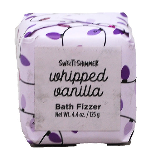 SWEET & SHIMER BATH FIZZER 4.4OZ WHIPPED VANILLA(PP4.99)