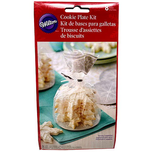 WILTON COOKIE PLATE KIT 8CT-SNOWFLAKE