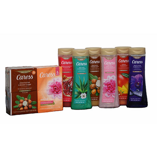 CARESS BODY WASH BAR SOAP 154CT ASSORTED DISPLAY