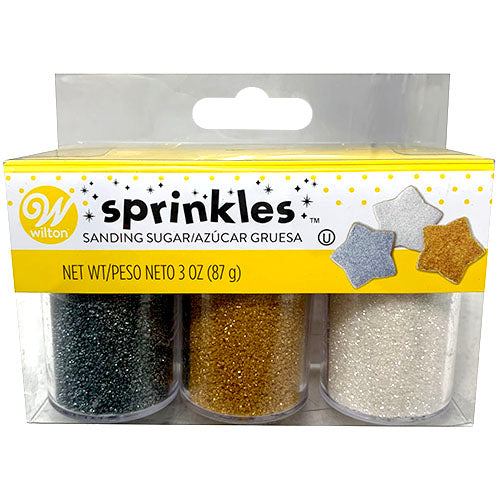 SUGAR SPRNKLS 3oz/3PK-METTALIC ASST