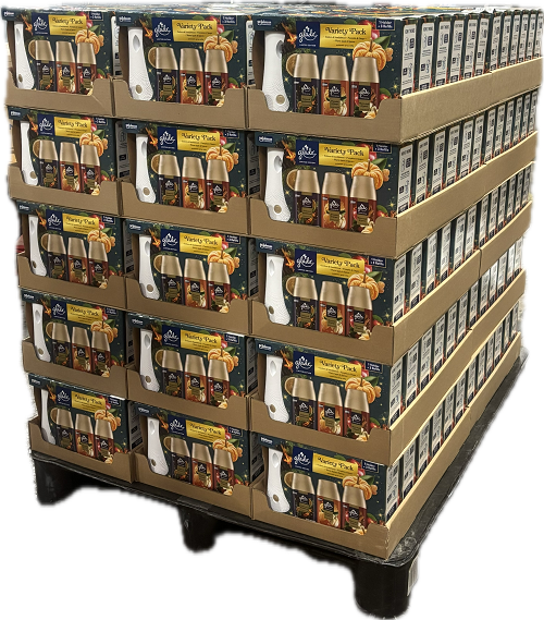 GLADE AUTOMATIC SPRAY KIT VARIETY PACK 1 SPRAYER + 3 REFILLS 6.2oz US