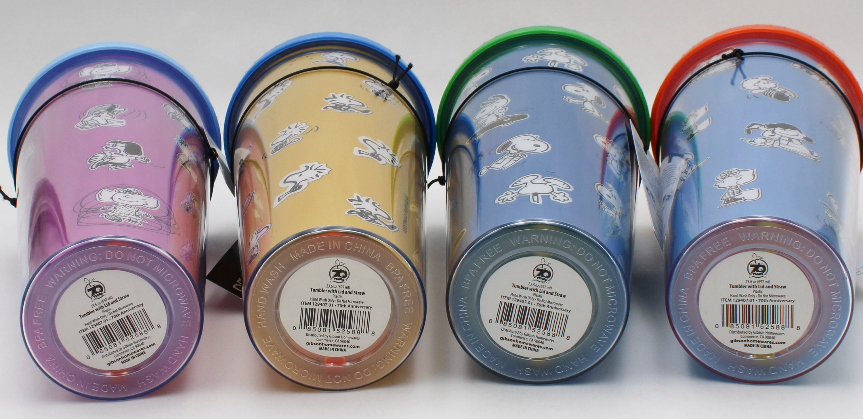 PEANUTS SNOOPY 23OZ TUMBLER ASST DESIGNS NI